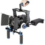 YELANGU D221 Shoulder Rig with Camera Cage and Follow Focus