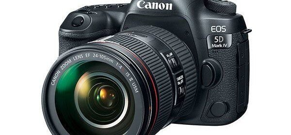 Canon EOS 5D Mark IV DSLR Camera with 24-105mm