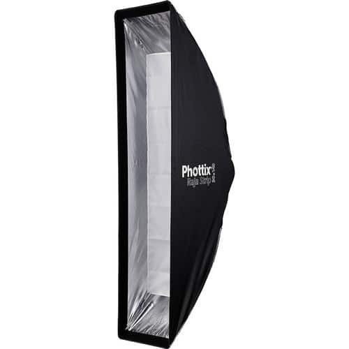 Phottix Raja Strip Softbox with Grid (12 x 55″)
