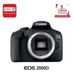Canon EOS 2000D DSLR Camera and EF-S 18-55 mm Lens