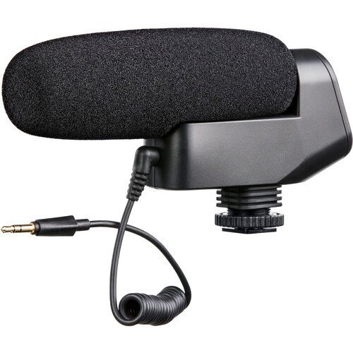 BOYA BY-VM600 Camera-Mount Cardioid Shotgun Microphone for DSLR and Mirrorless Cameras