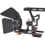 YELANGU C500 Camera Cage with Matte Box & Follow Focus
