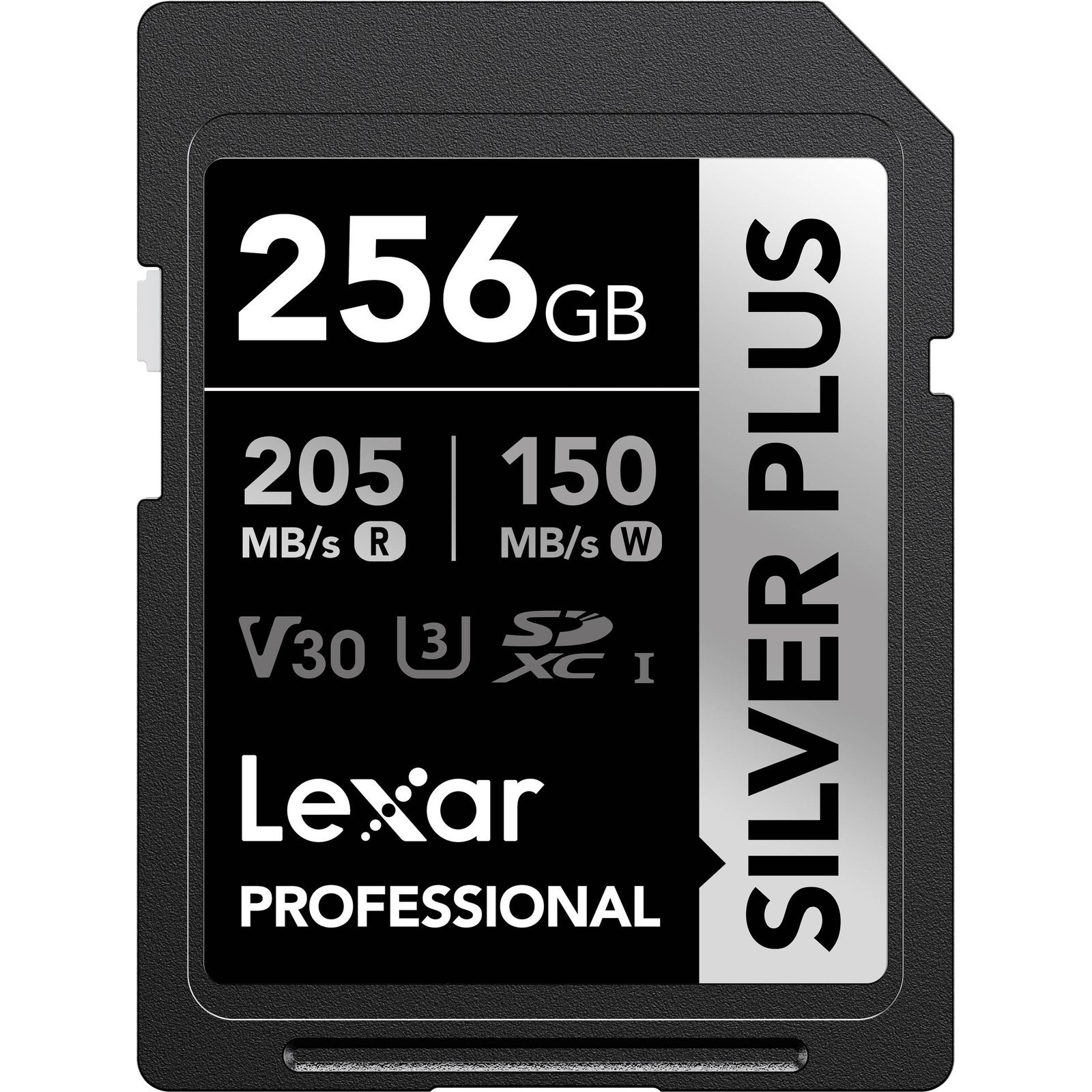 1718807446_1830855.jpg Lexar 256GB Professional SILVER PLUS UHS-I SDXC Memory Card (255MB/s) - Image 1