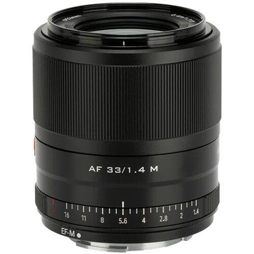 Viltrox AF 33mm f/1.4 M Lens for Canon EF-M (Black)