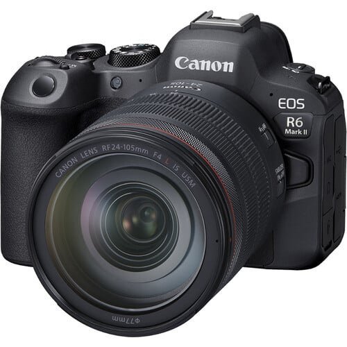 Canon Eos r6 mark ii with 24-105mm F4L lens kit