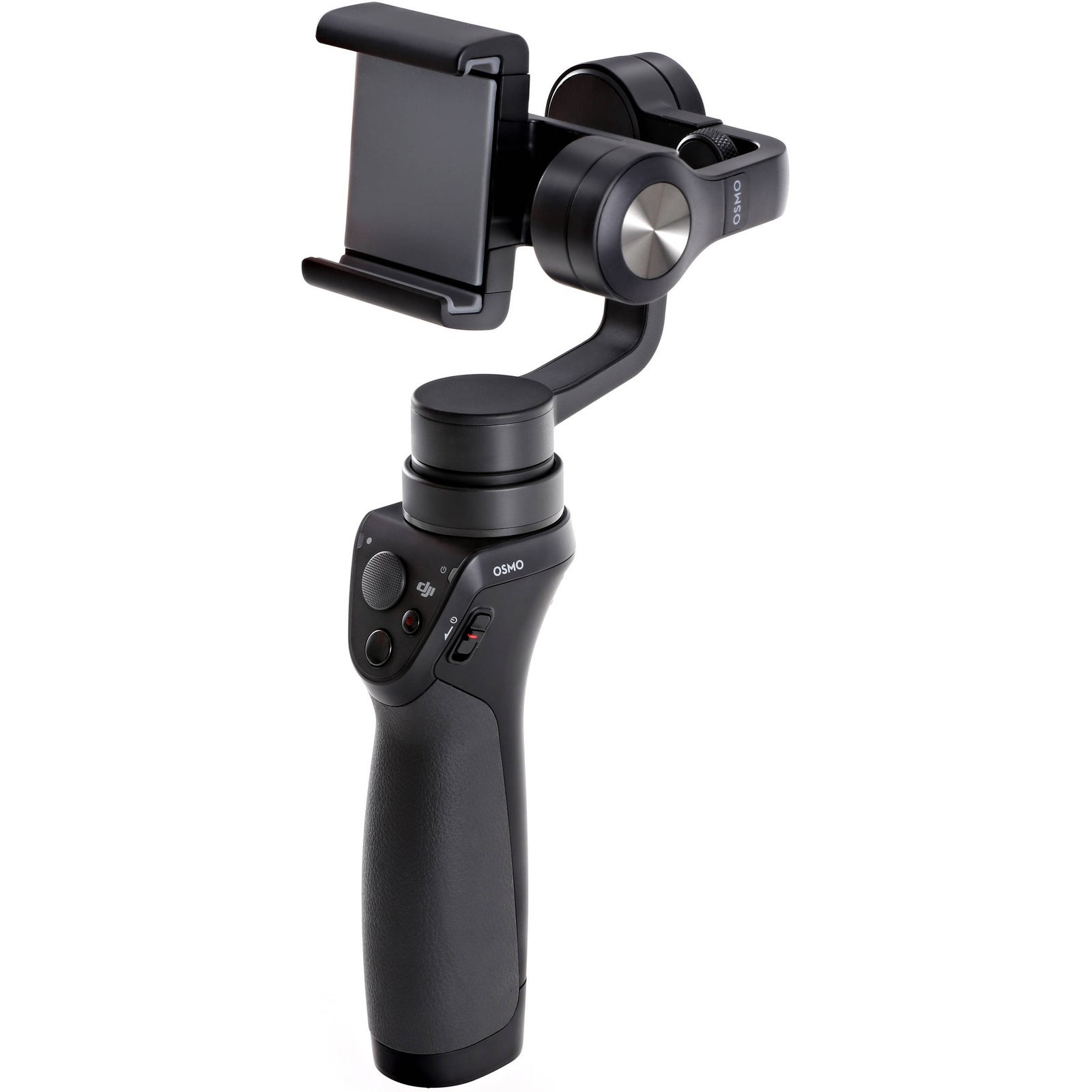 Gimbal-smartphone-15661104.jpg Porodo 3-Axis Gimbal Stabilizer Magnetic Fill Light - Black - Image 1