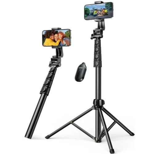 UGREEN Selfie Stick Tripod with Bluetooth Remote Control – 1.8m