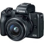 Canon EOS M50 with 15-45MM lens Digital Camera