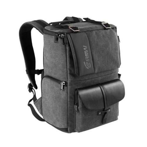 Eirmai canvas camera backpack