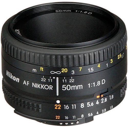 Nikon AF NIKKOR 50mm f/1.8D Lens Ex UK