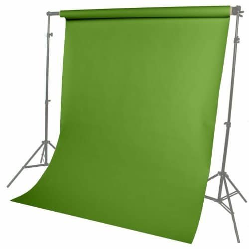 Greenscreen Chromakey Background Paper Roll 2.75m x 10m for Photo Video Cut Off